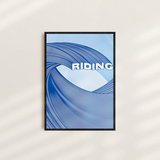 22. Affiche・Riding