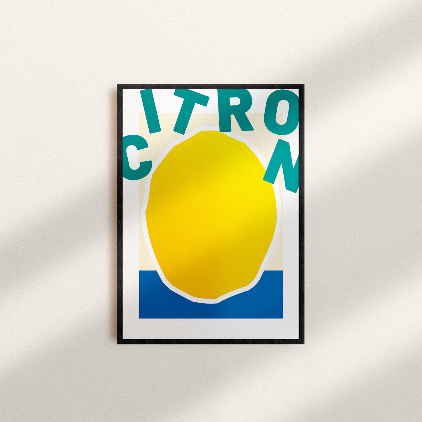 15. Affiche・Citron