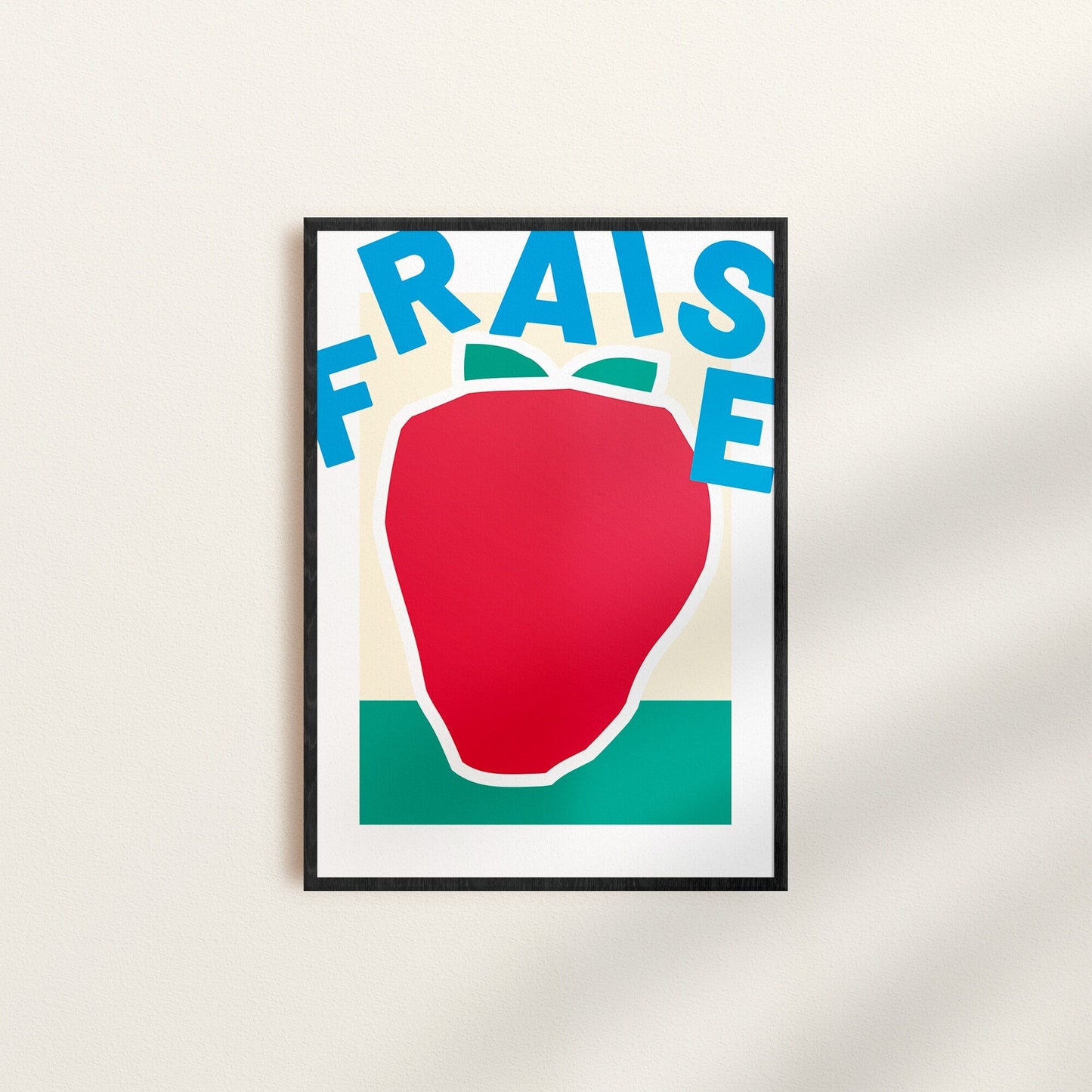 16. Affiche・Fraise